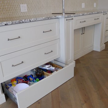 Barrier Free Toe Kick Storage