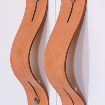 Living Room Detail with Curved Cabinet Handles, Chiado