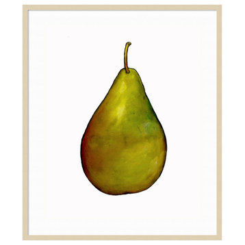 Pear by Sarah Thompsonengels Framed Wall Art 35 x 41