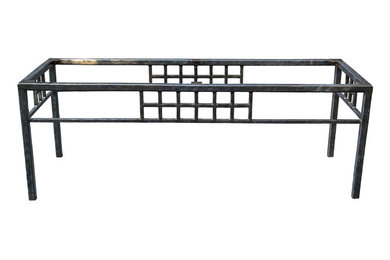 Custom Iron Table Base