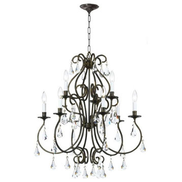 Ashton 9 Light English Bronze Chandelier