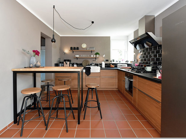 Neu auf Houzz: 7 Küchen mit dunklen Details