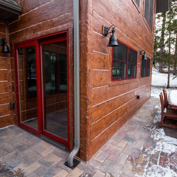 Concrete Log Siding Homes