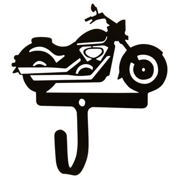 Motorcycle-Cruiser Style Wall Hook