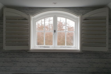 A stunning arched window