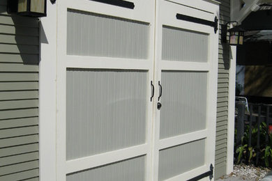 Historic Shed Carriage House Style Doors