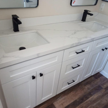 Modern Walk-In Shower & Bathroom Remodel | Solana Beach, CA