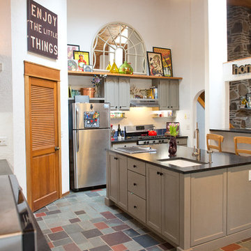 Upcycled Craftsman Kitchen