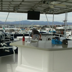 Into the blue house boat - Outdoor Sofas