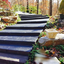 Curved front stairs