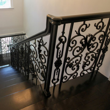 92_Grand Double Staircase in Exquisite Custom Home, Great Falls VA 22066