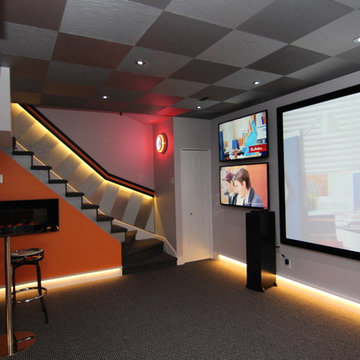 Cinéma maison "Harley Davidson"