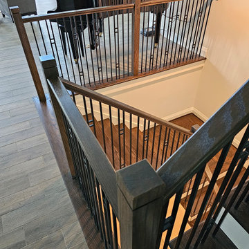Project #109 | U-Shaped Stairs in Countryside Retreat