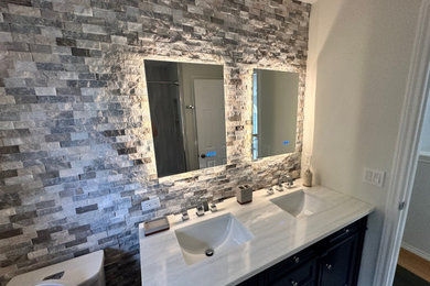 Austin | Double Bathroom Remodel