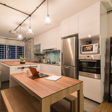 Contemporary Design (Clementi HDB 3 Room)