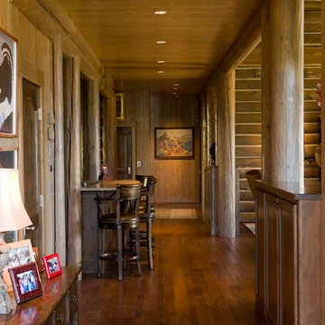 Rocky Mountain Log Homes - Relaxing Rustic Retreat