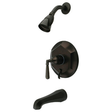 Kingston Brass KB463.0HL Tub and Shower Trim Package - Oil Rubbed Bronze