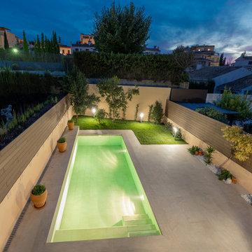 CONSTRUCCIÓN DE PISCINA Y EXTERIORES EN LA ZUBIA, GRANADA