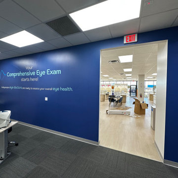 Eye Care Clinic Interior – Medical Build-Out
