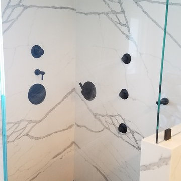PDC Statuario Bianco Master Bathroom