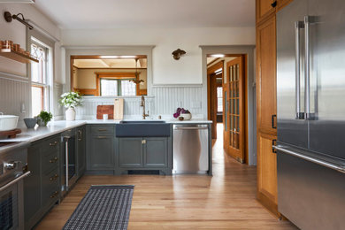 Example of a classic kitchen design in Milwaukee