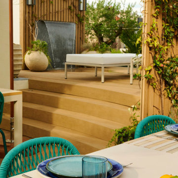 Aménagement d'un toit terrasse à Neuilly sur Seine