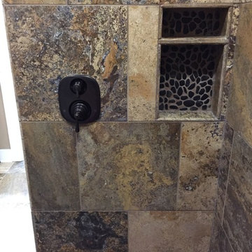 Master shower