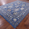 Hand-Knotted Turkish Oushak Wool Rug 9' 1" X 12' 3" - Q15949