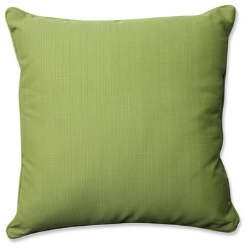 Outdoor/Indoor Forsyth Green 25" Floor Pillow