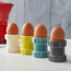 Pipe Ceramic Egg Cups, Grey, Set of 2