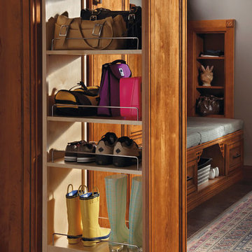 Diamond Cabinets: Mudroom Tall Pull-out