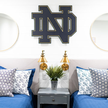 Elegant Traditional Townhome with Notre Dame Accents