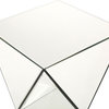 GDF Studio Aedon Modern Mirrored Side Table