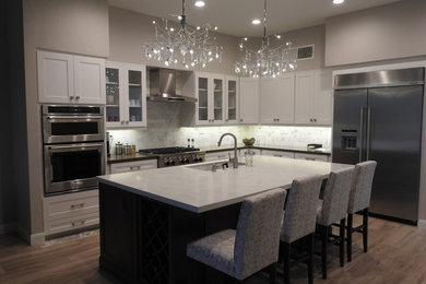 Example of a trendy kitchen design in Other