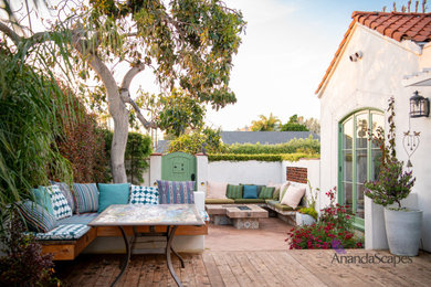 Tuscan home design photo in San Diego