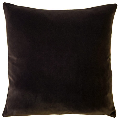 Castello Velvet Throw Pillows, Complete Pillow with Insert (18 Colors, 3 Sizes)