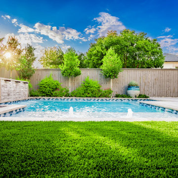 All-Season Court & Cove | North Texas Landscape Design