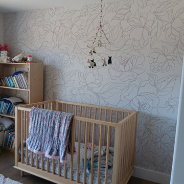 Nursery wallpaper installation Chicago, IL, 60610