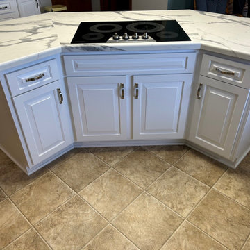 Modern Kitchen Remodel Done with New Laminate Countertop