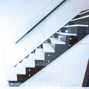 Frameless glass balustrades