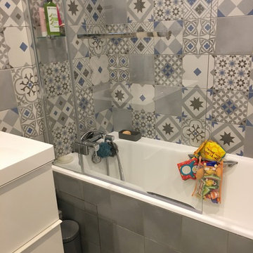 Réagencement et relooking d'une salle de bain