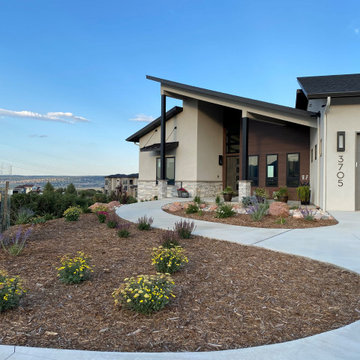 Low Maintenance Xeriscape in Monument