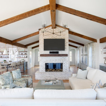 Beach Style Living Room
