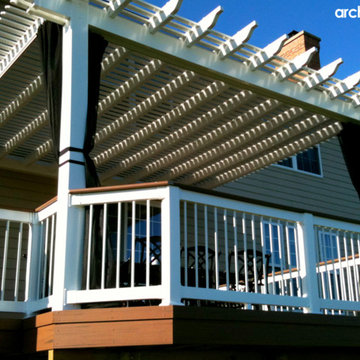 Combination Deck, Pergola, and Patio Project