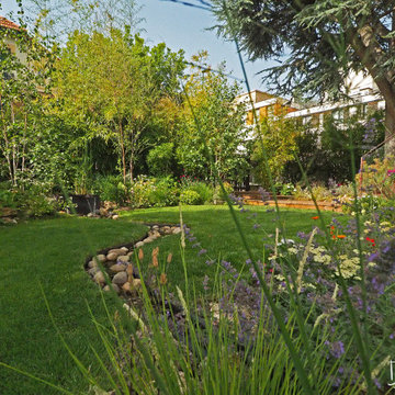 Un jardin haut en couleurs