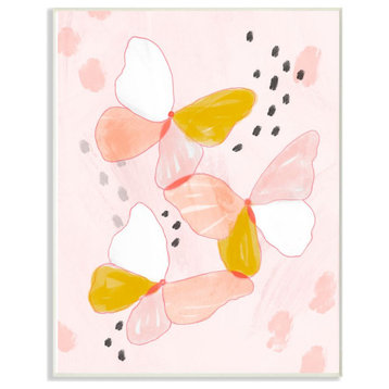 Kids Abstract Pink Butterfly Design, 10"x15"