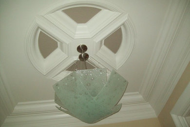 Example of a trendy home design design in Orlando