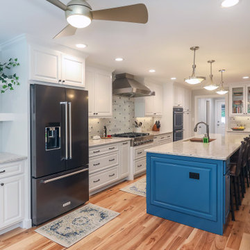 Custom Kitchen, Laundry, and Powder Room Remodel