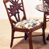 Cancun Palm Indoor Rattan & Wicker Side Chair