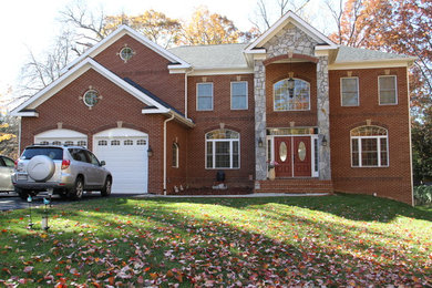 Inspiration for a timeless exterior home remodel in DC Metro